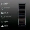 Kaff Built In Wine Cooler WC 135 DZ DZ Dual Zone Wine Cooler