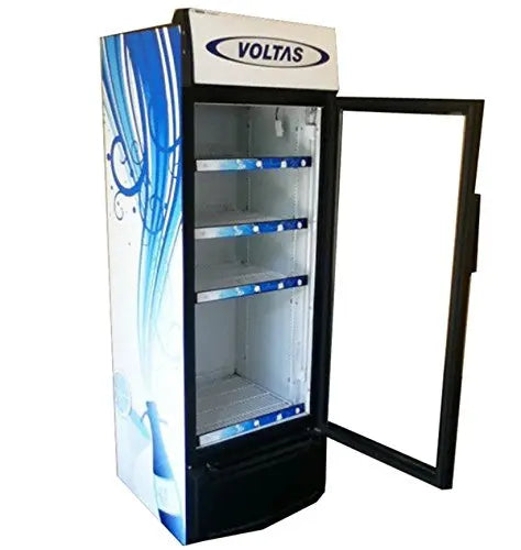 Voltas VC425 Visi Cooler Single Door, 425 Liters, Black