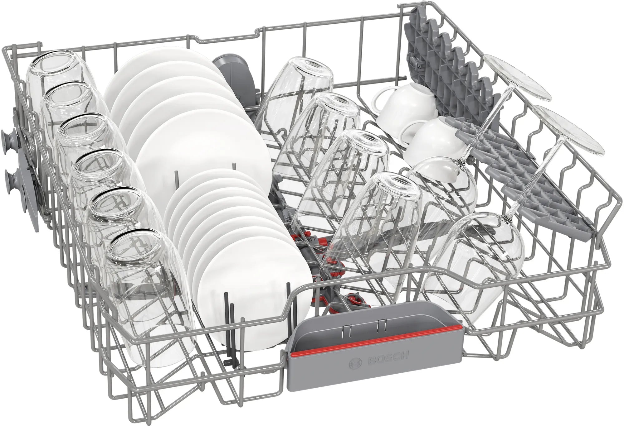 Bosch Serie | 6 Fully integrated in Built Dishwasher, 60 cm 15 Place Setting Dishwasher SMV6HMX00I (SMV6HVX00I)