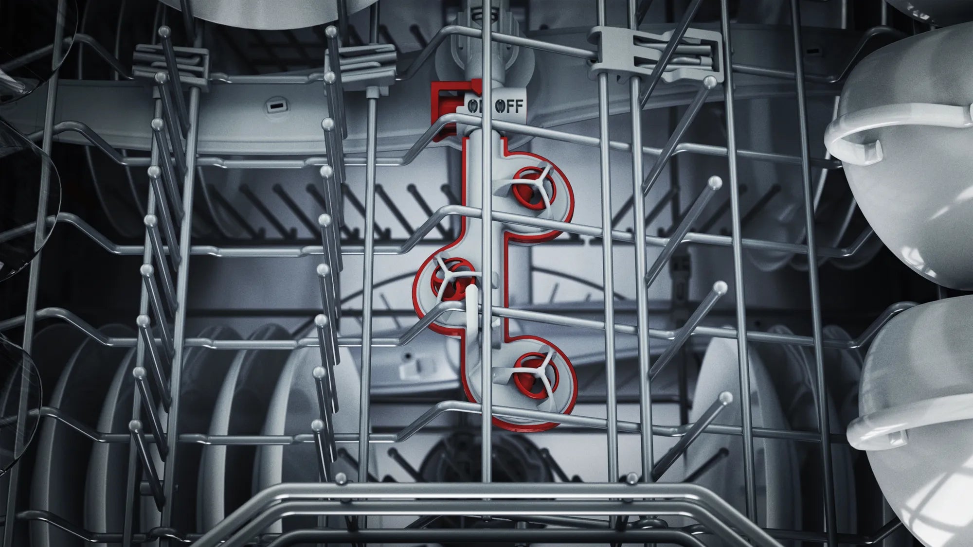 Bosch Serie | 6 Fully integrated in Built Dishwasher, 60 cm 15 Place Setting Dishwasher SMV6HMX00I (SMV6HVX00I)