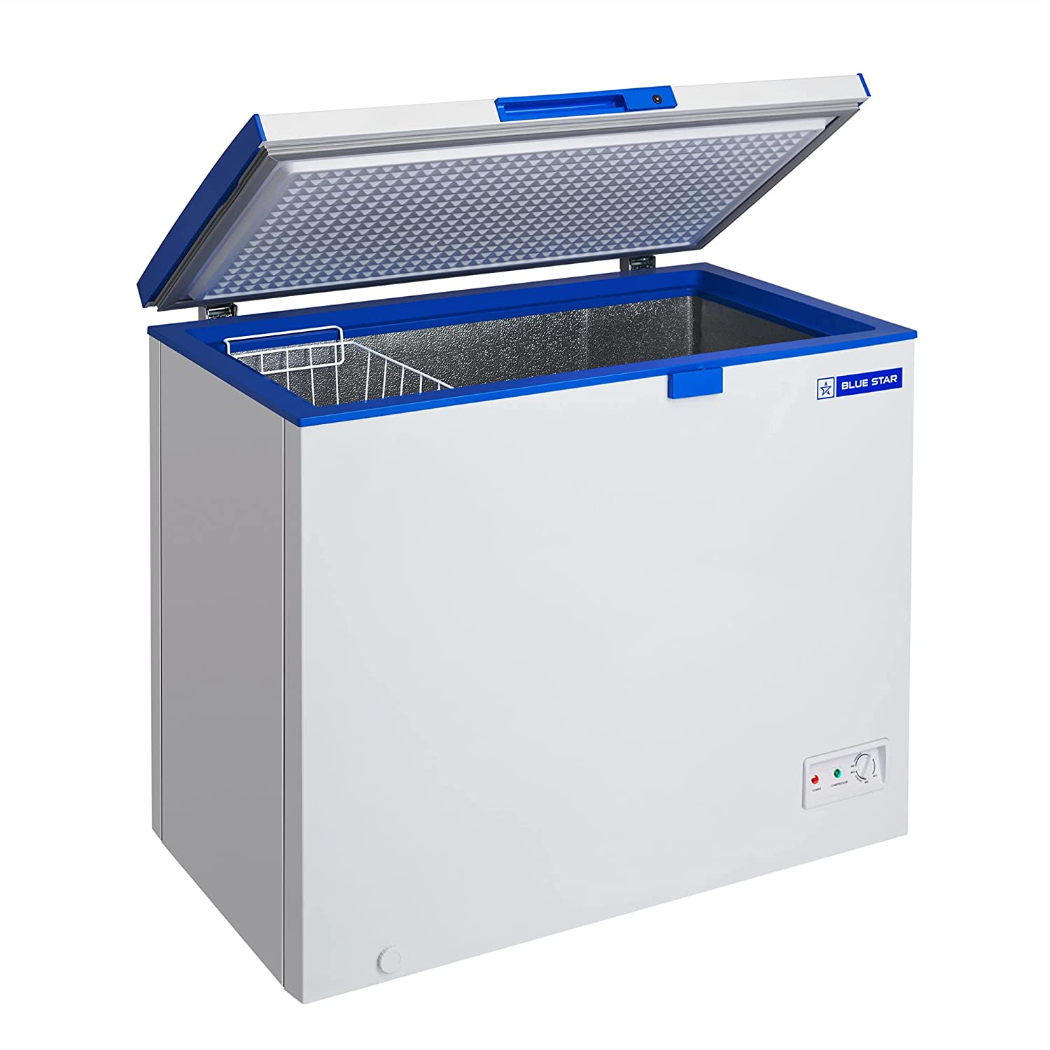 BLUE STAR CHFSD100DHPW Single Door Deep Freezer (95 Ltrs, White)