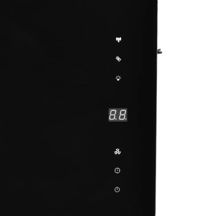 Sunflame Stella 60 Cm Chimney Black Touch Control And Remote controls