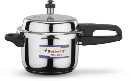 Butterfly Blueline 2 L Induction Bottom Pressure Cooker  (Stainless Steel)