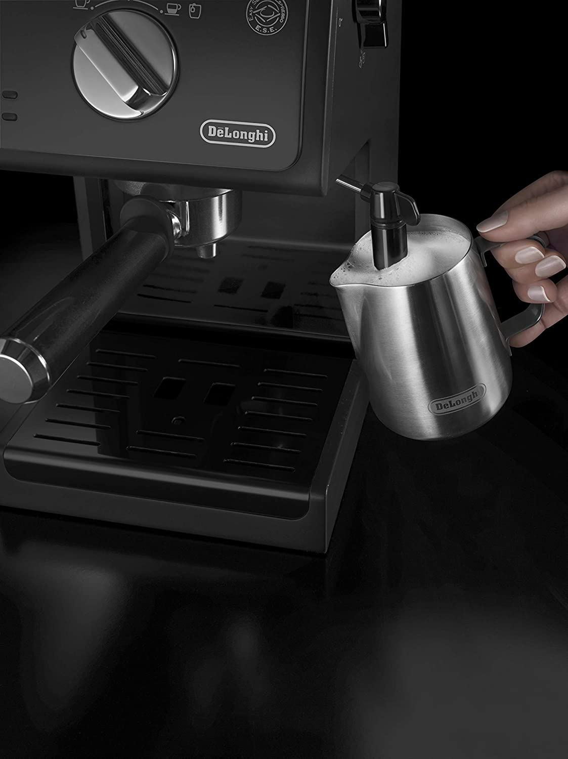 DELONGHI ECP 31.21, 1100-Watt Pump Coffee Machine (Black)
