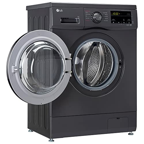 LG 7 Kg, 5 Star, Direct Drive Technology, Steam Wash, 6 Motion DD, Smart Diagnosis, Fully-Automatic Front Load Washing Machine (FHM1207SDM, Allergy Care, In-Built Heater, Touch Panel, Middle