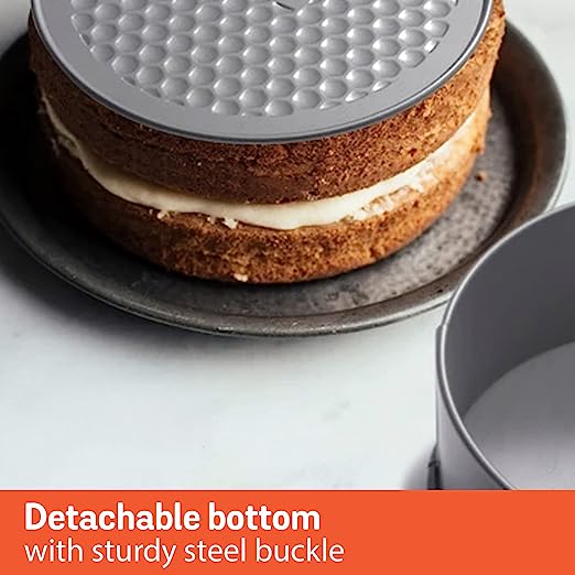 Meyer Bakemaster Non Stick Springform Cake Tin 47349 20cm Grey