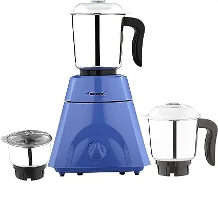 Butterfly Grand 500W Mixer Grinder, Blue