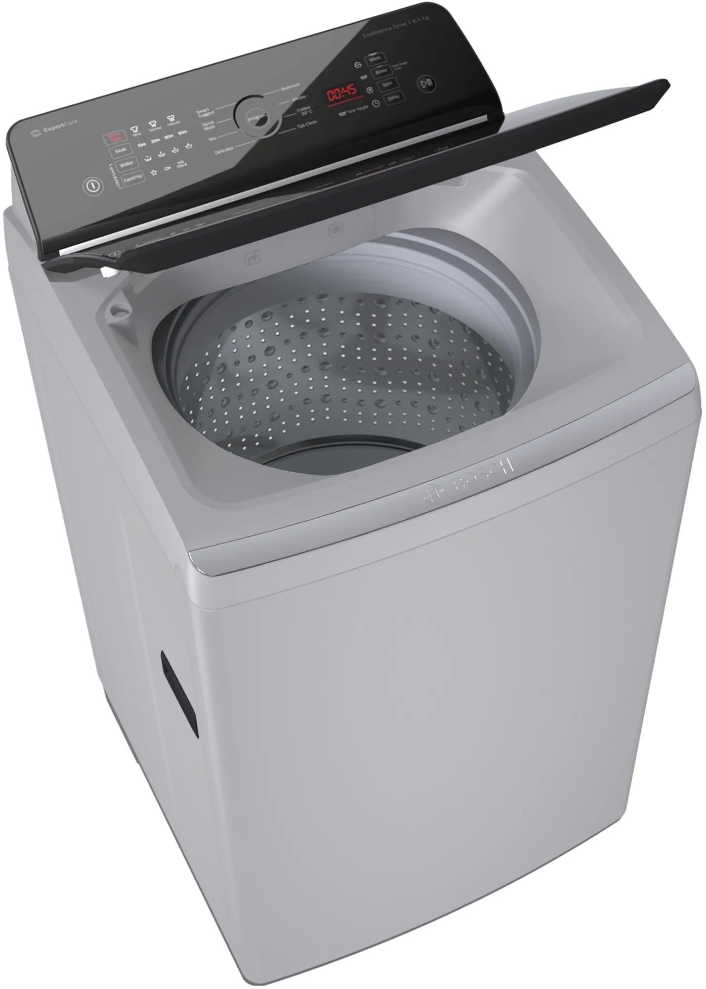 Bosch 8.0 kg 5 Star Fully-Automatic Top Loading Washing Machine (WOE802S7IN, ‎Grey, Expert Care)