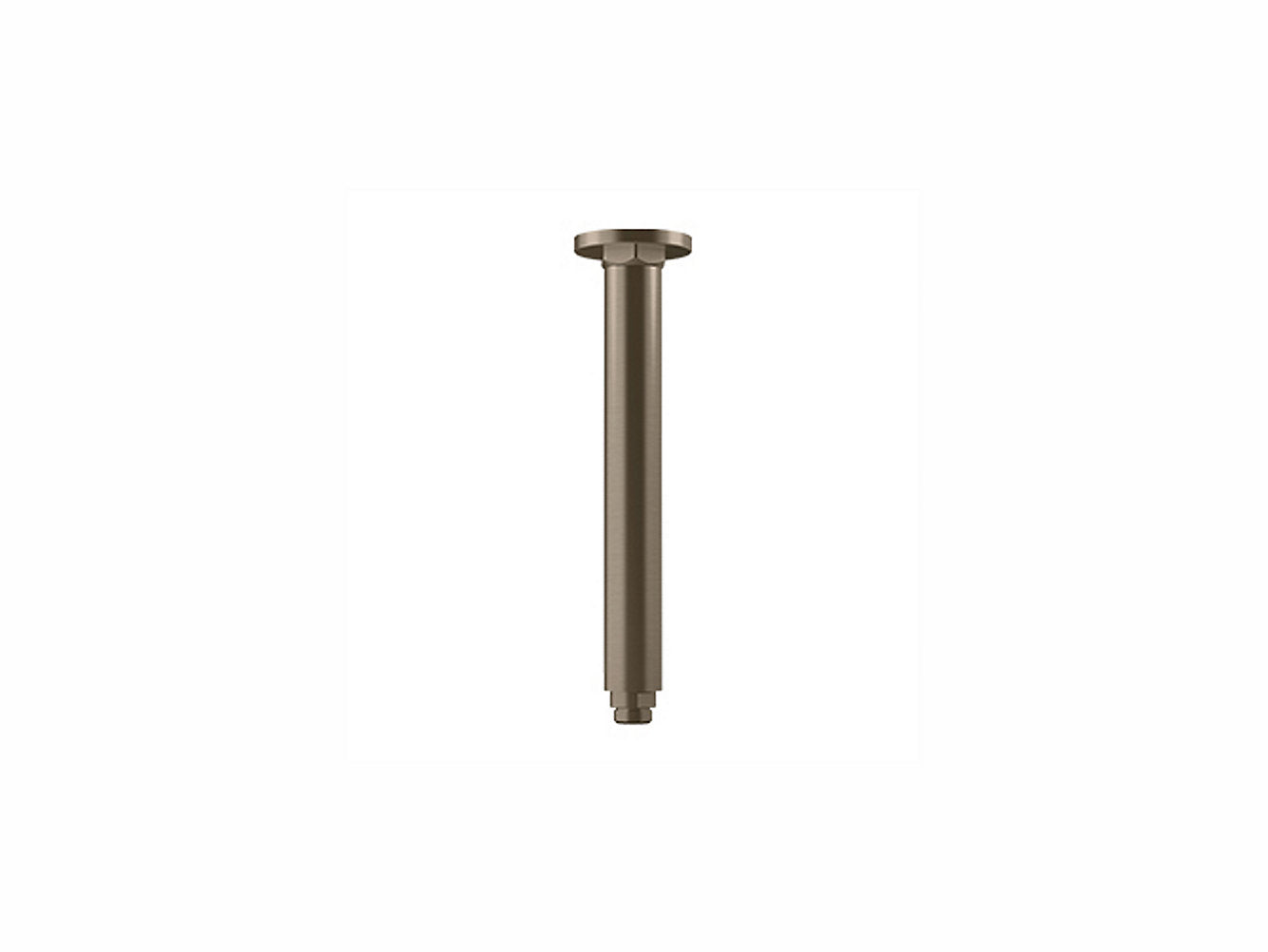 kohler K-15399T-B-BV 254mm ceiling mount shower arm in brushed bronze