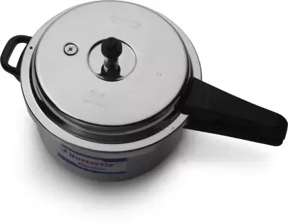Butterfly Blue Line 7.5 L Induction Bottom Pressure Cooker  (Stainless Steel)