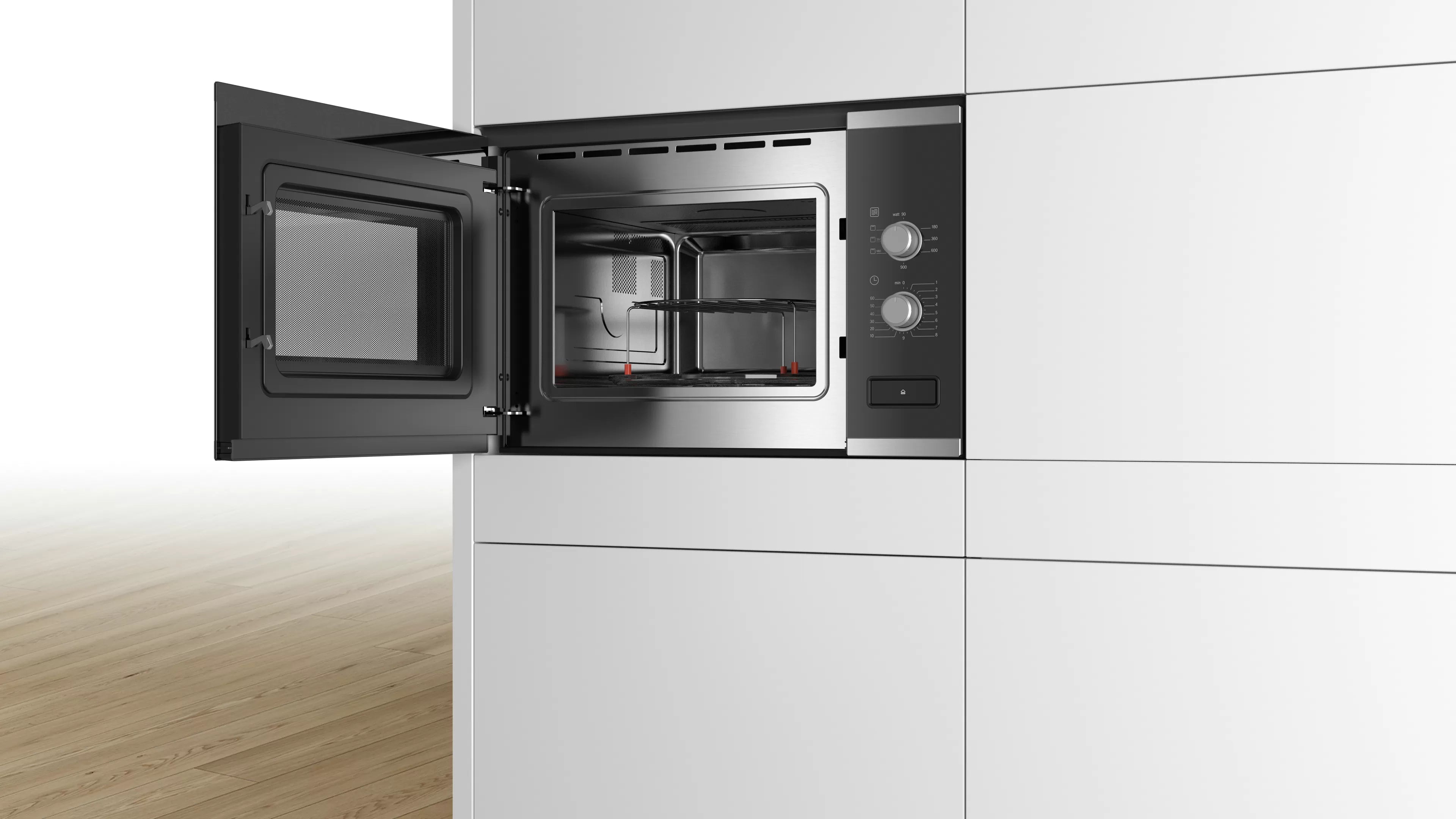 Bosch BEL550MS0I Series 4 Built-In Microwave Oven 59 x 38 cm Stainless steel