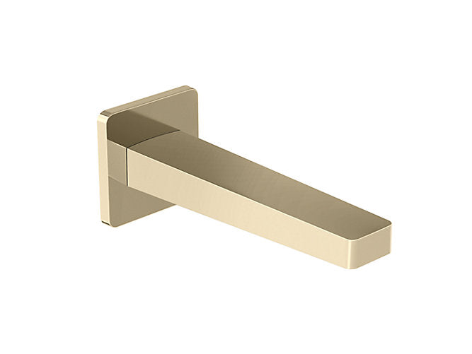 kohler K-22543IN-AF Bath spout without diverter in french gold