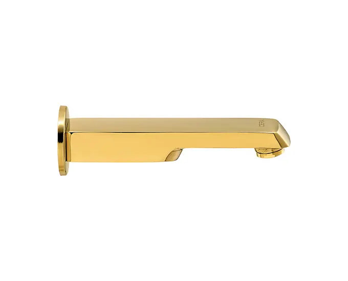 Cera F1016661FG Lustre Chelsea French Gold Finish Quarter Turn Bath Tub Spout With Wall Flange