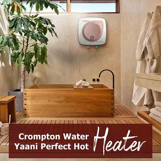 Crompton Solarium Evo 15-L 5 Star Storage Water Heater, Wall Mounting, Ivory