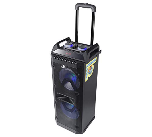 ZEBRONICS Zeb-501 Moving Monster 2X8L Bluetooth Trolly Party Speaker