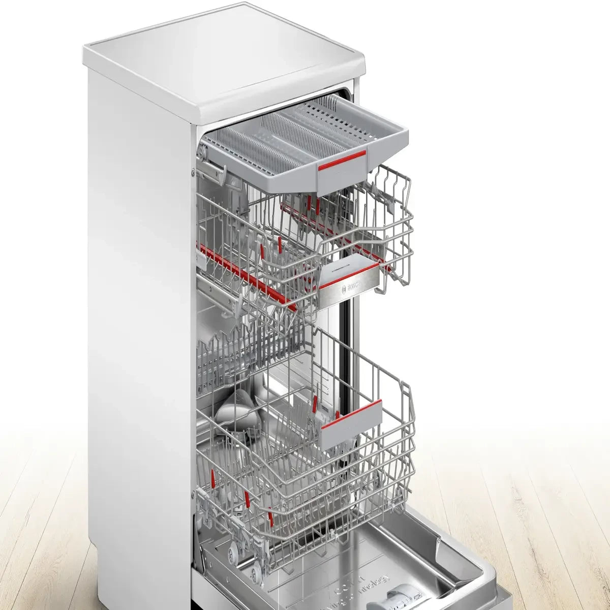 Bosch free-standing dishwasher Series 6 | 60 cm| White Model: SMS6ZCW42E