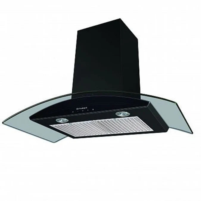Faber Isola Smart DTC BK 90cm Kitchen Chimney: Sleek and Efficient