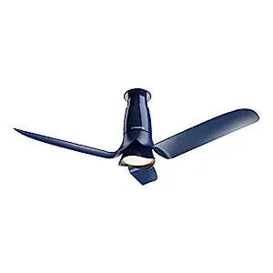 Crompton Silent Pro Blossom 1200mm (48 inch) Premium design, Silent fan with Smart iOT features, remote control and BLDC motor (Denim Blue)