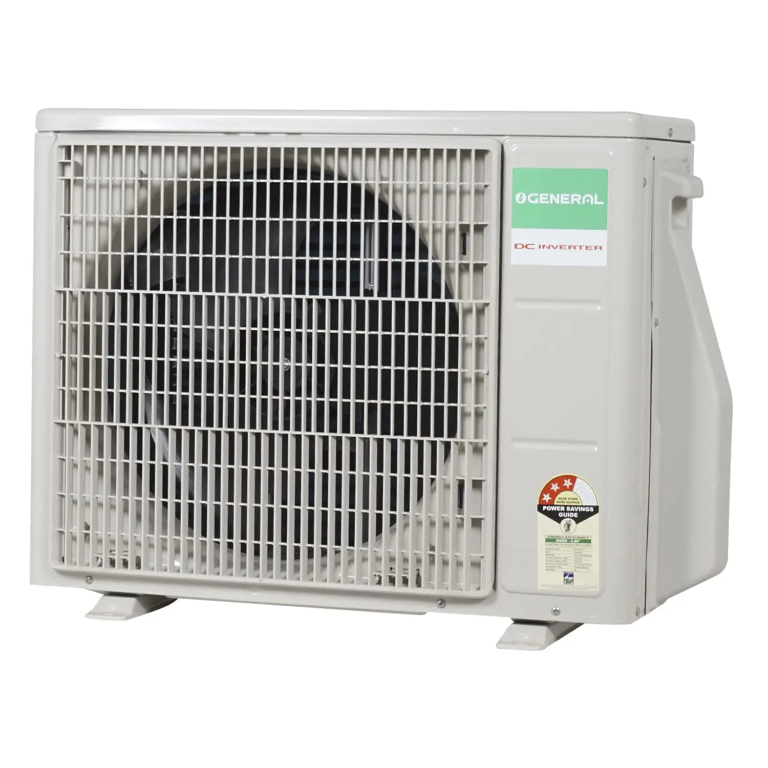 OGeneral CPTB 1 Ton 3 Star Inverter Split AC (Copper Condenser, ASGG12CPTB-B, White)