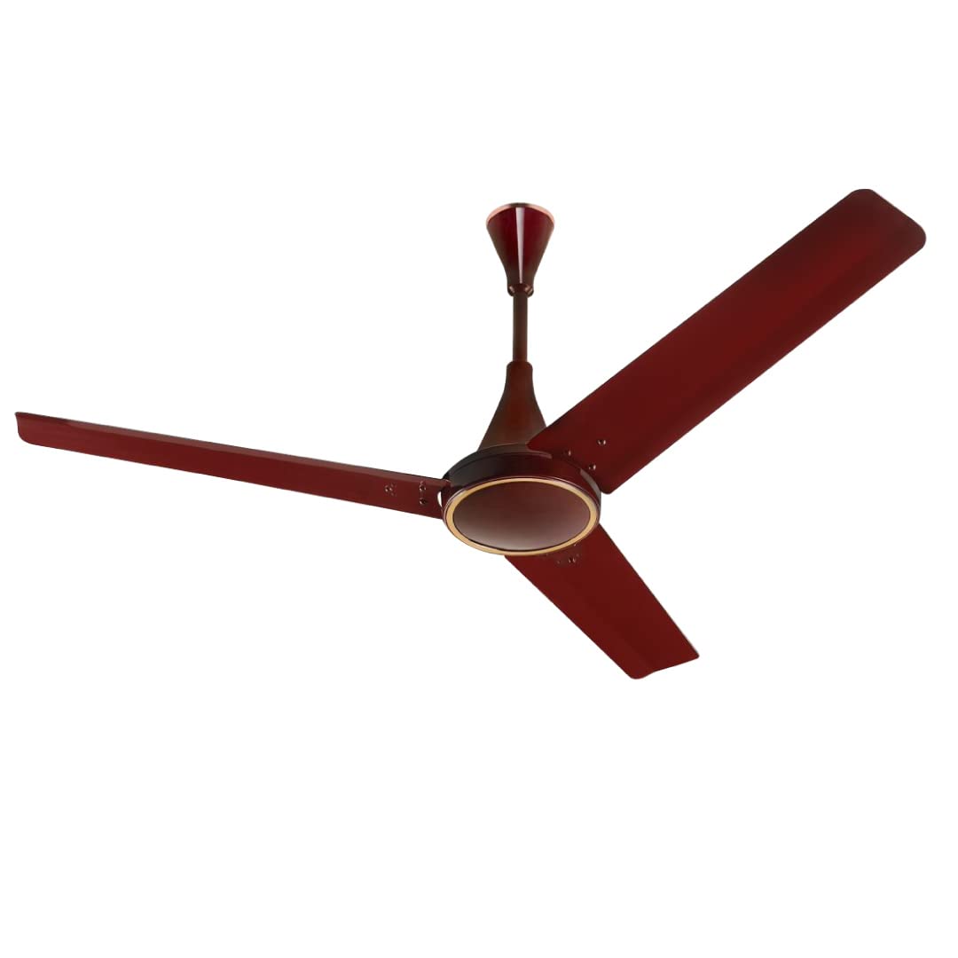 KUHL Prima A Stylish BLDC Fan | 5-Star Rated Marked Brown