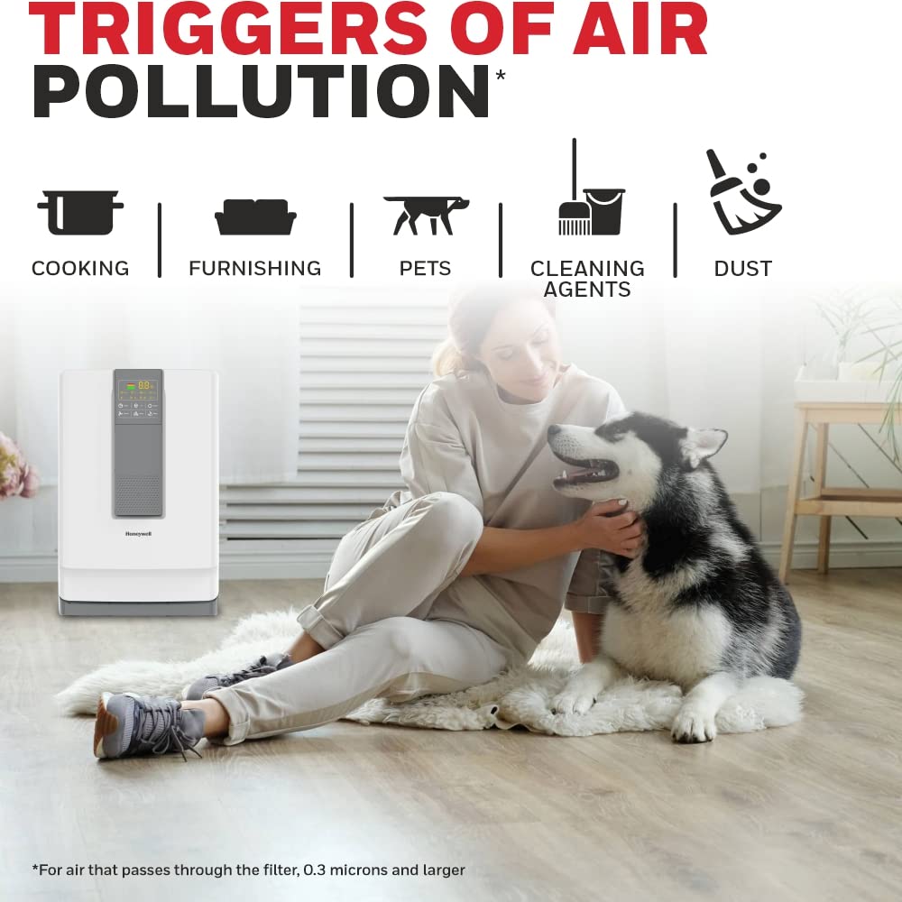 Honeywell Air touch V4 Indoor Air Purifier White