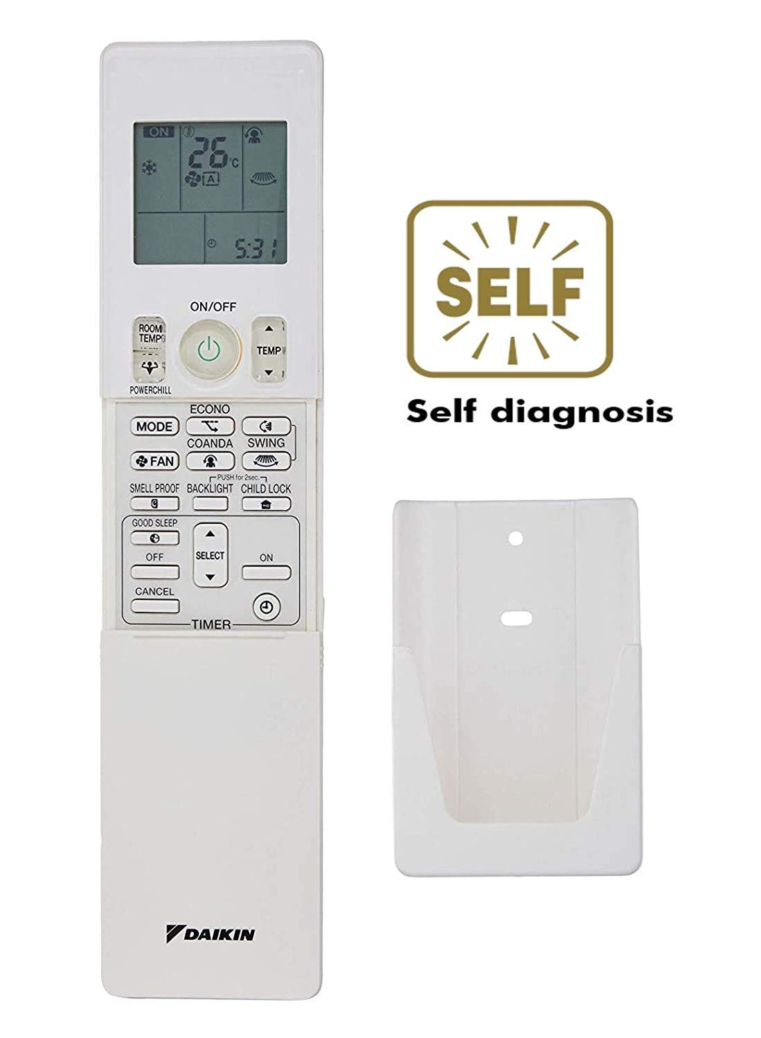 Daikin 1 Ton 5 Star Inverter Split AC (Copper FTKM35TV White)
