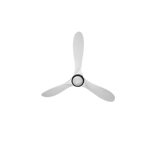 eFF4 asper 1200mm 3 Blade 5 Star BLDC Ceiling Fan, with Aerodynamic ABS Blades and remote control (White)