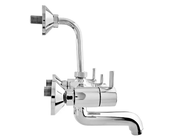 Cera F2013401 Fountain Wall mixer with bend pipe for overhead shower Silver Colour