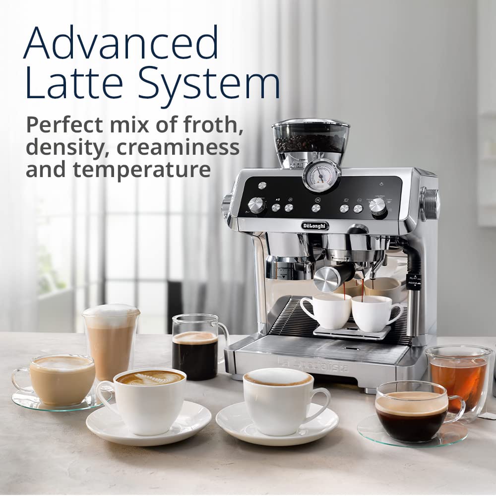 DELONGHI EC9335 Pump Espresso Coffee Maker (Silver)