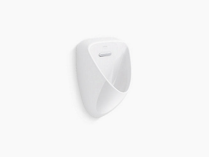 kohler-K-20713IN-ER-0-Urinal with rear spud in white 0.5L 381mm x 330mm x 550mm