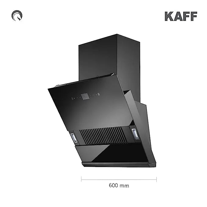 KAFF HAWK DHC 60 Chimney | Filter-Less + Dry Heat Auto Clean Technology | Automatic Slide Open Glass Panel | Gesture Control
