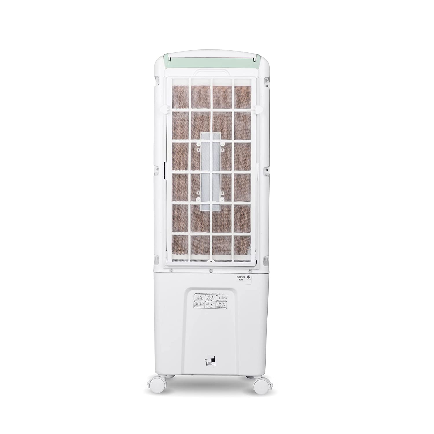 BLUE STAR Premia 27 Litres Tower Air Cooler PA27PMC with Cross Drift Technology and PM2.5 Silver Nano Purification, White