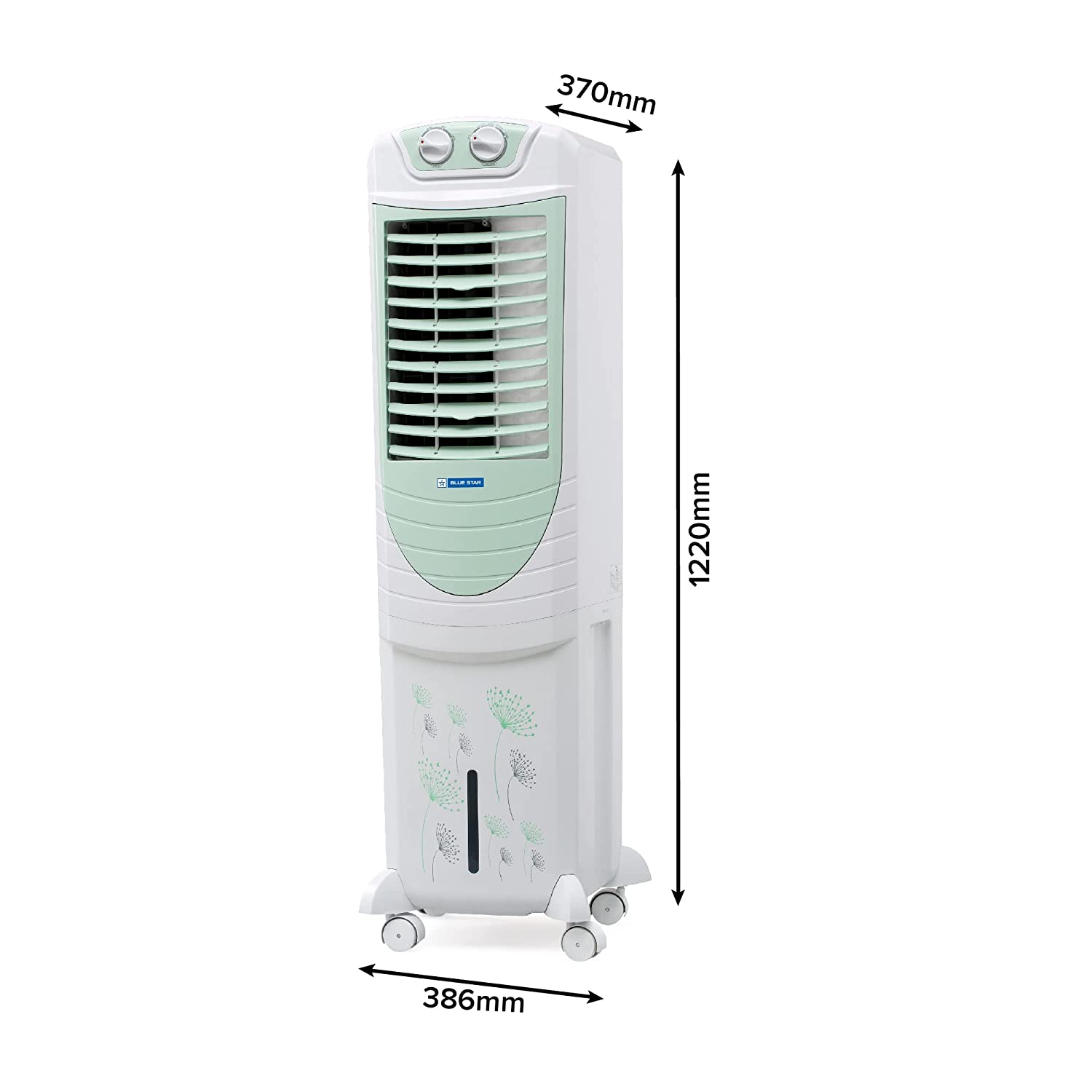 ப்ளூ ஸ்டார் PA35LMA டவர் கூலர் - 35L, ஆப்பிள் கிரீன் 