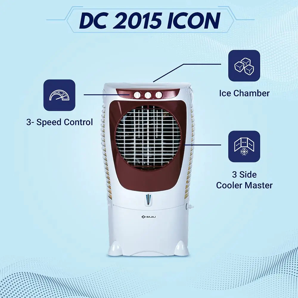 Bajaj DC 2015 ICON Room Cooler White