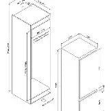 Blaupunkt 5CB288FE1 251L Capacity Fridge with 38dB Noise and Automatic Defrost