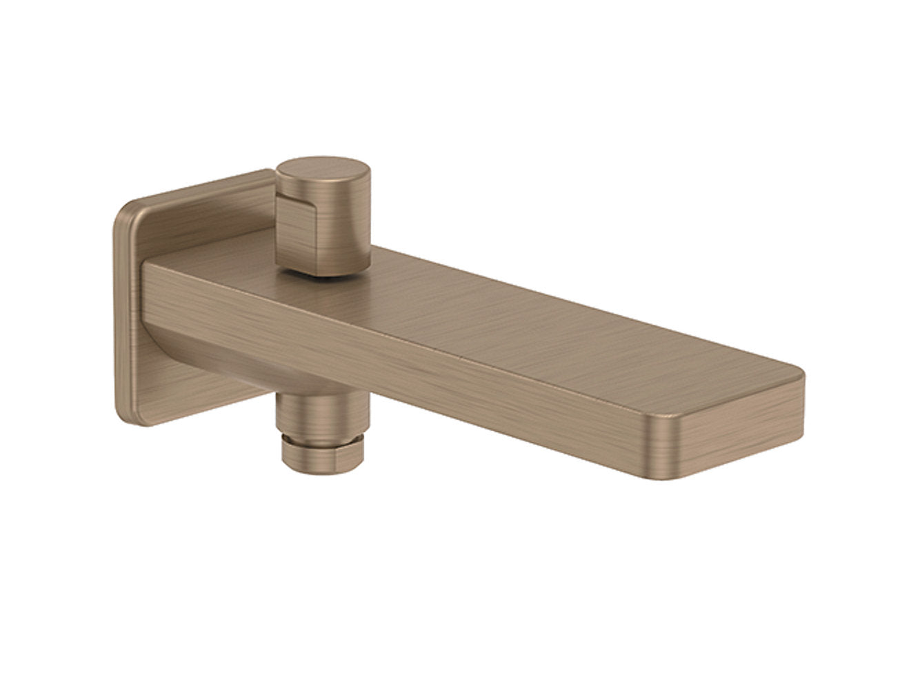 kohler K-23511IN-BV Bath spout with diverter in brushed bronze