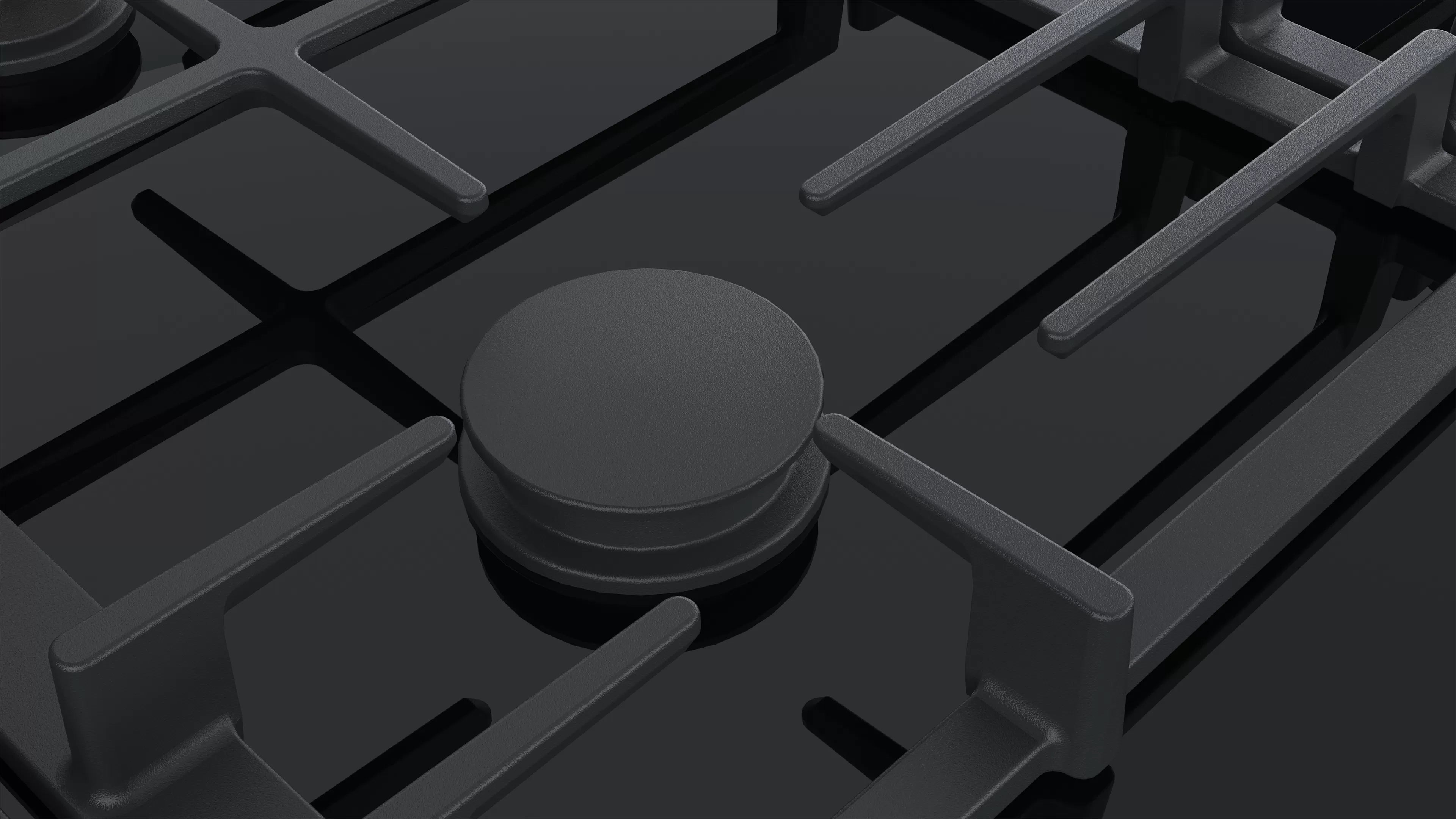 Bosch PRS9A6D70I Series 8, Gas hob, 90 cm, Ceramic,  Black