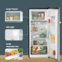 Liebherr 191L Single Door Refrigerator - DNBsiC 1911 in Silver Steel