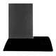 Faber HC SC FL EBK Design: Magnus 75 Wall Mount Black Chimney