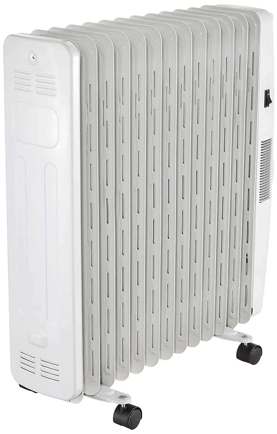 Usha In OFR 3811 F Oil Room Heater, Grey, Black