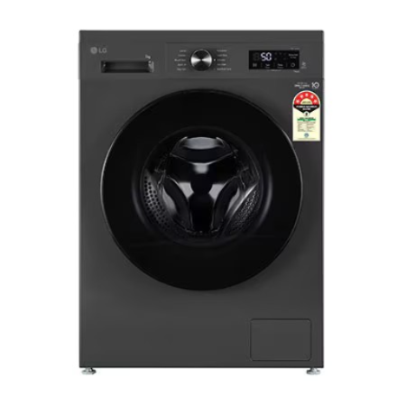 LG 7KG Front Load Washing Machine FHB1207Z4M Inverter Direct Drive Middle Black