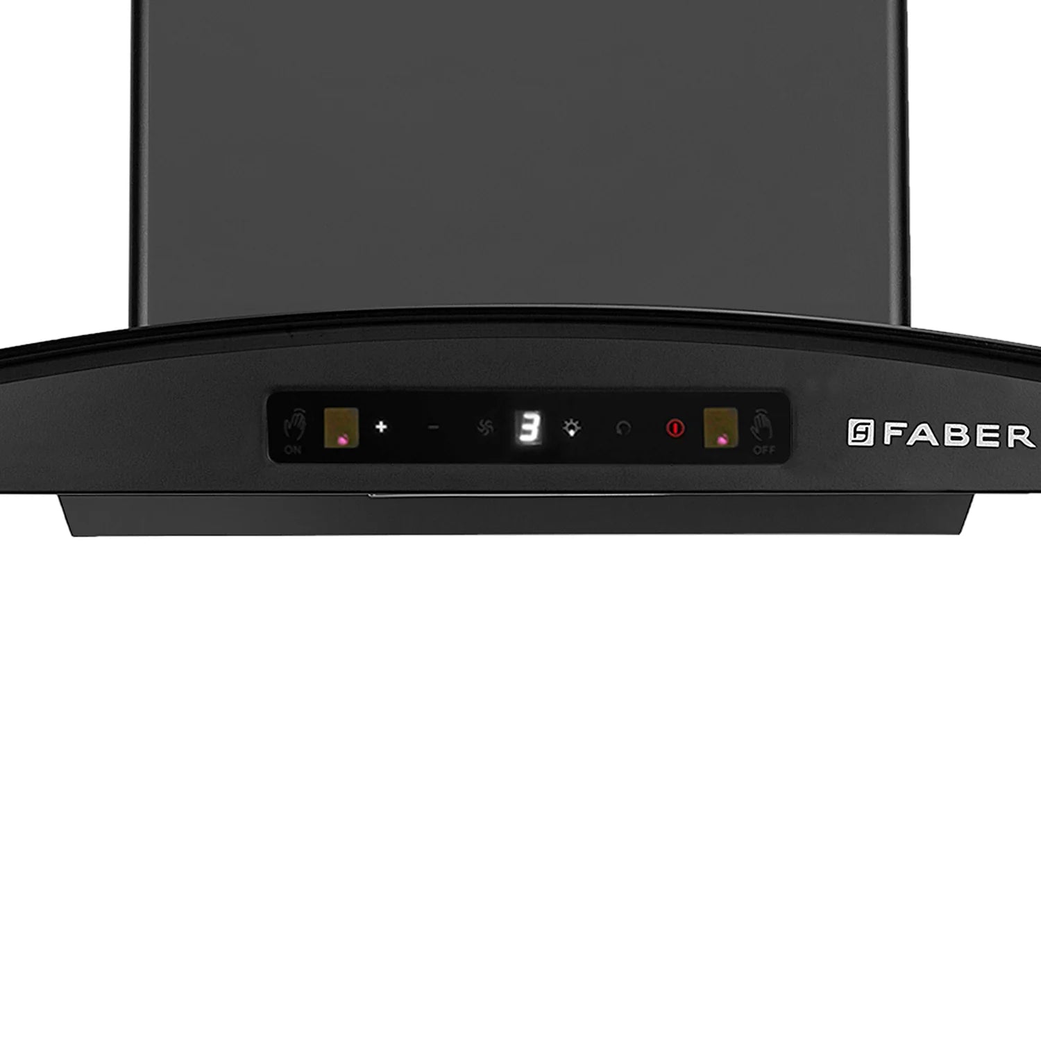 Faber Hood Zeal BLDC HC SC FL BK IN 75 - C – 75cm Kitchen Chimney, 1500 m³/hr Suction & Heat Auto Clean