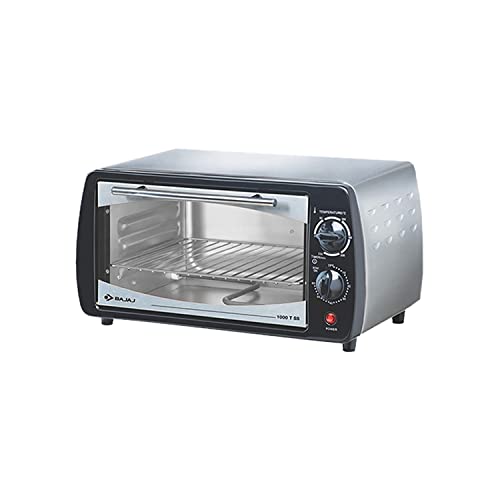 Bajaj Splendora 3 Litre 3KW IWH Instant Water Heater (Geyser), White & Bajaj 1000TSS 10 Litre Oven Toaster Grill (10 Litres OTG), Black & Silver