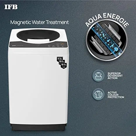 IFB 6.5 Kg 5 Star Top Load Washing Machine White