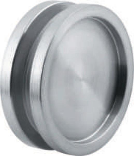 hafele 981.20.102 Flush Pull Handle For 10 - 12 mm Glass Stainless Steel Matt