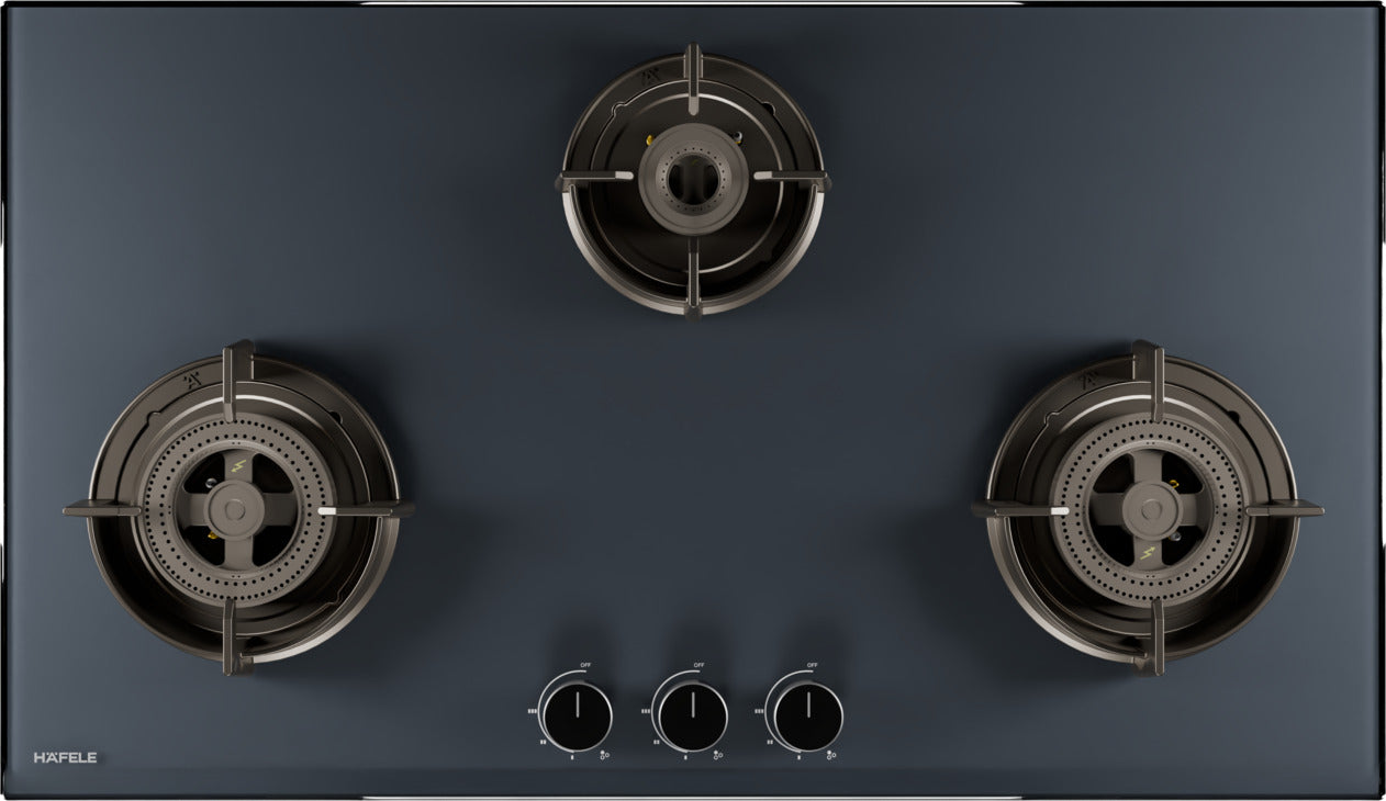 Hafele KALLISTO 490 90cm 4 Burner Built-in Gas Hob | Full Brass Burners