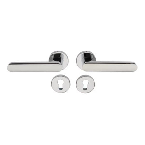 hafele SP/WT Rigel Lever Handle On Rose with EPC Escutcheons 901.79.582