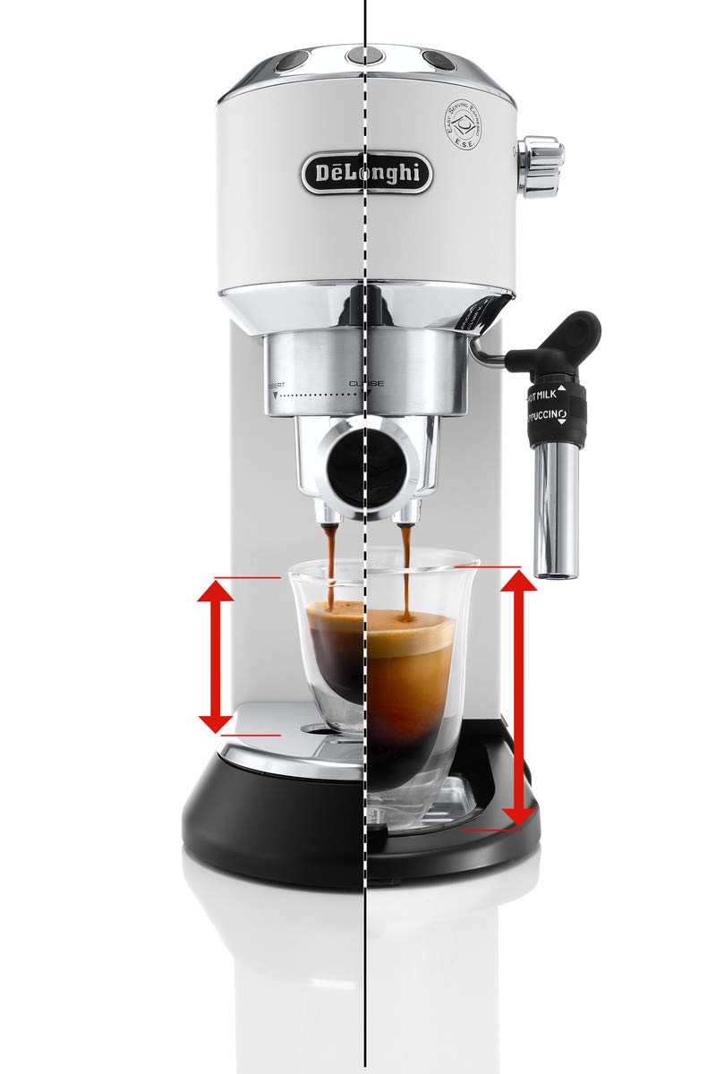 DeLonghi EC685.W 1350-Watt Espresso Coffee Machine (White)
