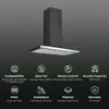 KAFF VISTOSI DHC IS 90cm Chimney: 1000m3/hr, Ductless, Auto Clean, Wall Mounted with Touch Control Panel