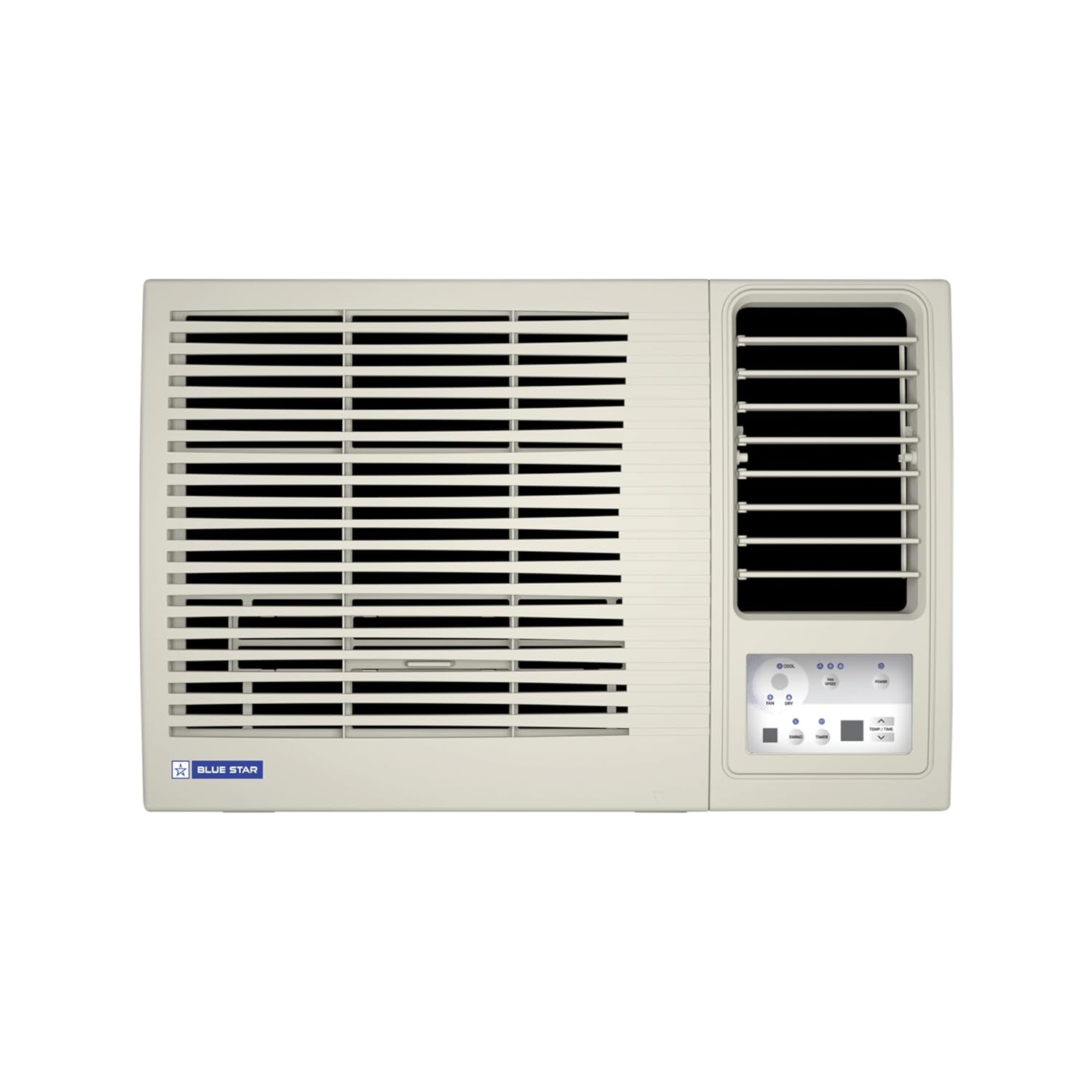 Blue Star 1T 3S Fixed Speed Window AC (Copper, Turbo Cool, Fan Modes-Auto/High/Medium/Low, Hydrophilic Blue Fins, Dust Filters, Self-Diagnosis, WFE312L)